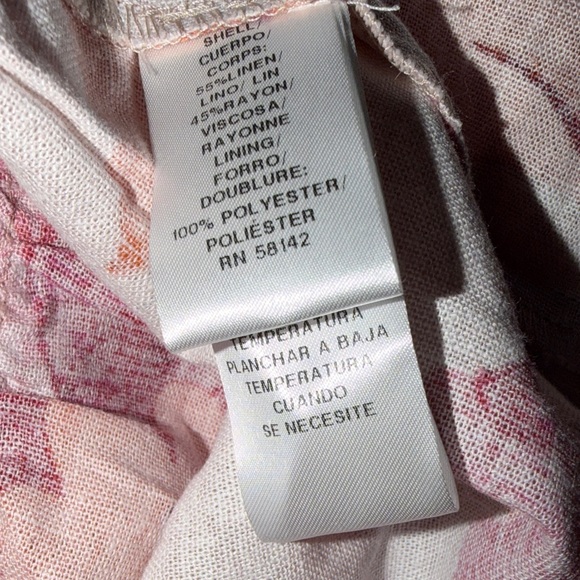 London Times Pink Floral Square-neck Puff Sleeve Empire Waist Midi Dress - Picture 7 of 9